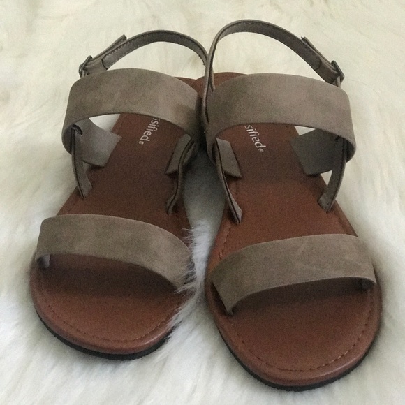 Vegan Suede Slingback Sandal - Picture 6 of 7